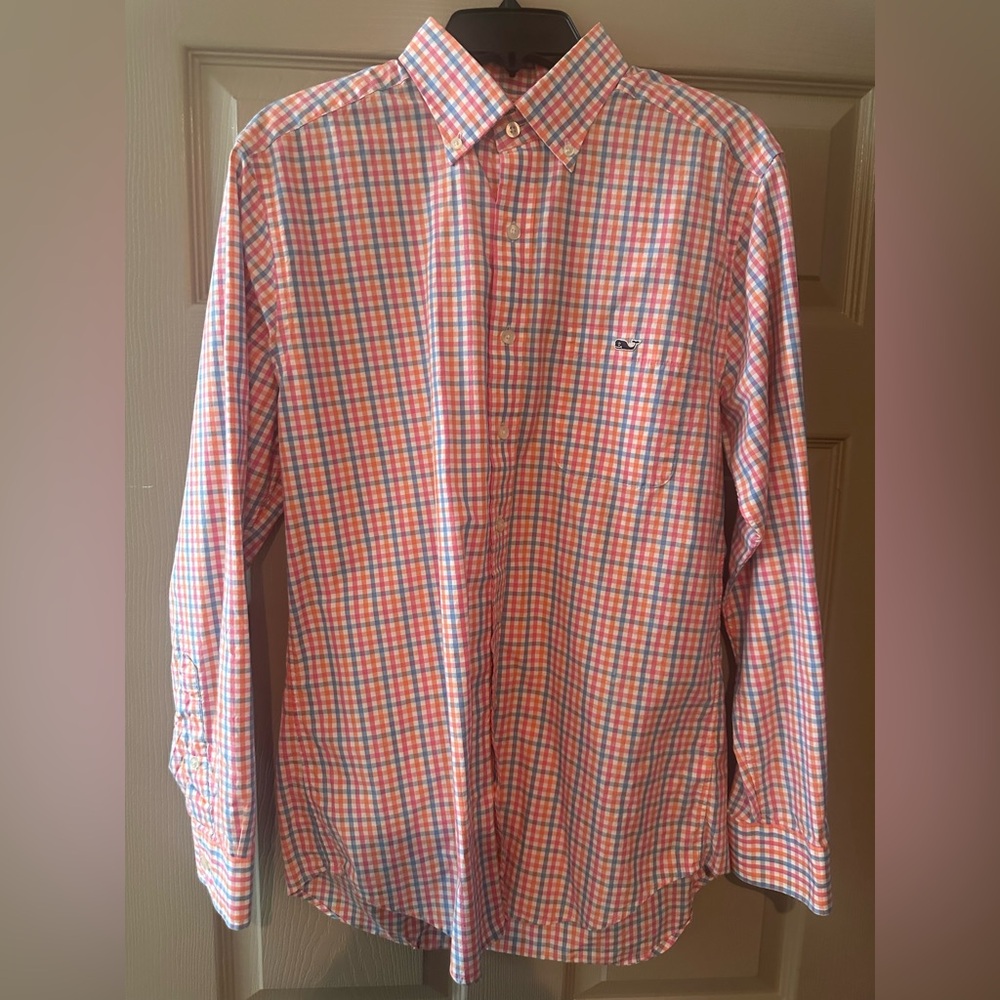 Vineyard Vines Gingham Button Down